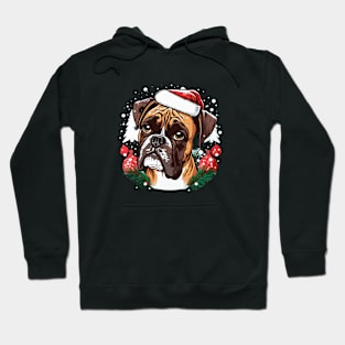 Boxer christmas Hoodie